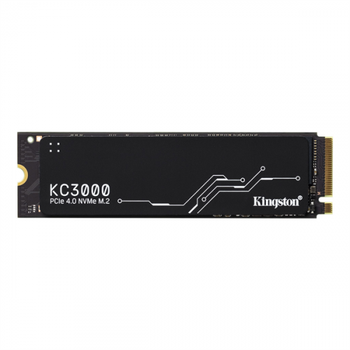 Kingston SSD 1TB KC3000 M.2 2280 PCIe 4.0 NVMe R7000/W6000MB/s 3D TLC MTBF 1.8M 800TBW Retail 1 year