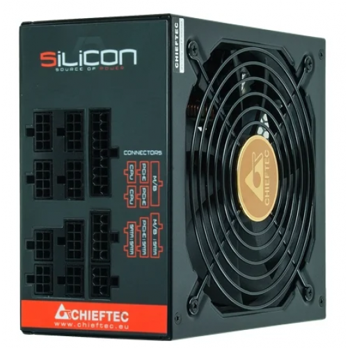 Chieftec Silicon SLC-1000C (ATX 2.3, 1000W, 80 PLUS BRONZE, Active PFC, 140mm fan, Full Cable Management) Retail Chieftec Silicon SLC-1000C (ATX 2.3, 1000W, 80 PLUS BRONZE, Active PFC, 140mm fan, Full Cable Management) Retail