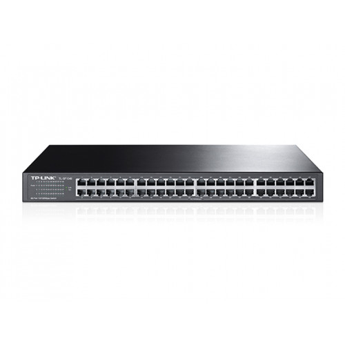TP-Link 48-портовый 10/100 Мбит/с монтируемый в стойку коммутатор.
