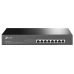 TP-Link 8-портовый гигабитный PoE+ коммутатор, 8 гигабитных портов RJ45, 8 портов с поддержкой PoE+, поддержка 802.3af/at, бюджет PoE+ до 126 Вт, стальной корпус монтируемый в 13' стойку