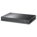 TP-Link 8-портовый 10/100 Мбит/с неуправляемый коммутатор с 2 гигабитными портами RJ45 и 1 гигабитным uplink-портом SFP, 8 PoE-портов 802.3af/at, бюджет PoE до 124 Вт, режим расширения до 250 м