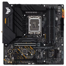 ASUS TUF GAMING B660M-PLUS WIFI, LGA1700, B660, 4*DDR5, DP+HDMI, CrossFireX, SATA3 + RAID, Audio, Gb LAN, USB 3.2*6, USB 2.0*6, COM*1 header (w/o cable), mATX ; 90MB1AZ0-M0EAY0