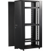 Шкаф 19" Business, 47U 800x800, черный, передняя дверь стекло, задняя дверь распашная металл - TWT-CBB-47U-8x8-G1