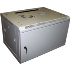 Шкаф настенный серии Pro, 3-секционный, 12U 600x600, стеклянная дверь