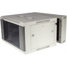 Шкаф настенный серии Pro, 3-секционный, 15U 600x600, стеклянная дверь