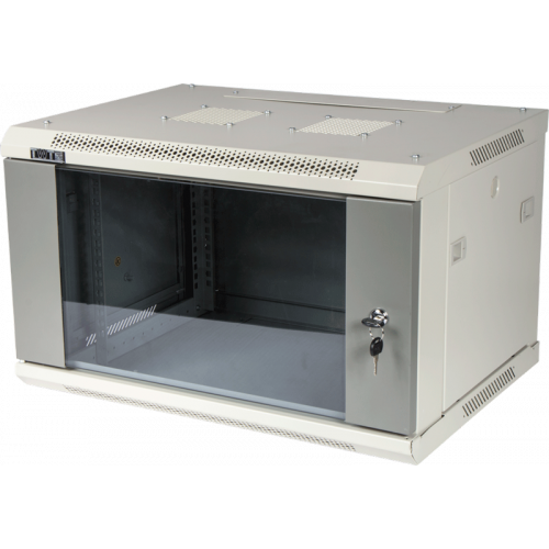 Шкаф настенный серии Pro, 18U 600x800, стеклянная дверь