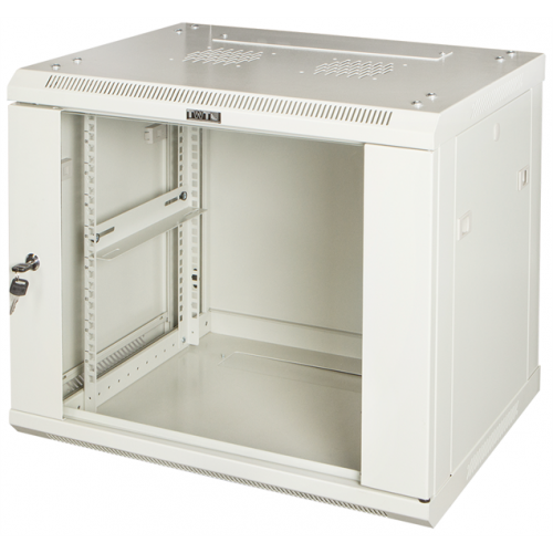 Шкаф настенный серии Pro, 4U 600x450, стеклянная дверь Шкаф настенный серии Pro, 4U 600x450, стеклянная дверь