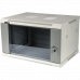 Шкаф настенный серии Pro, 6U 600x450, стеклянная дверь