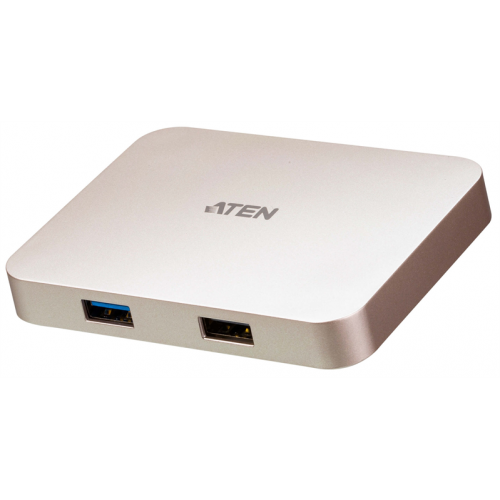 ATEN USB-C 4K Ultra Mini Dock with Power Pass-through ATEN USB-C 4K Ultra Mini Dock with Power Pass-through
