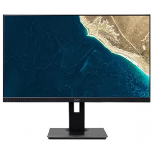 27" ACER (Ent.) B277Ubmiipprzx IPS , 2560x1440, 75Hz, 178°/178° , 4 ms, 350nits, 1000:1/2xHDMI + DP(1.2) + miniDP + USB 3.0 Hub колонки 2W,Black Matt
