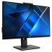 27" ACER (Ent.) B277Dbmiprczx, IPS, 1920x1080, 75Hz, 178°/178°, 4ms, 250nits, VGA + HDMI + DP + USB3.0(1up 4down) + Adj.Camera (FHD, with mic) + Колонки 2Wx2, HAdj 120mm, Black Matt