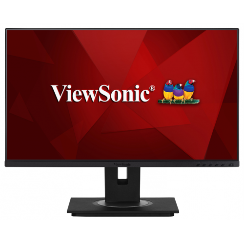 Viewsonic 23.8" VG2456 IPS LED, 1920x1080, 5ms, 250cd/m2, 50Mln:1, 178°/178°, HDMI, DP, USB-C, USB-Hub, 60Hz, колонки, HAS, Pivot, Tilt, Swivel, VESA, Black
