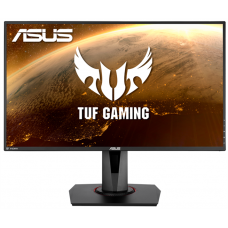 ASUS 27" VG279QR IPS LED, 1920x1080, ProGaming, 3ms, 300cd/m, 100Mln:1, 178°/178°, 165Hz, HDR400, 2*HDMI, DP, G-SYNC, колонки, HAS, Tilt, Swivel, Pivot, VESA, Black, 90LM04G0-B03370