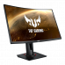 ASUS 27" VG27WQ VA LED изогнутый, 2560x1440, ProGaming, 1ms, 400cd/m, 100Mln:1, 178°/178°, 165Hz, HDR400, HDMI, DP, FreeSync, колонки, Tilt, Swivel, HAS, VESA, Black, 90LM05F0-B01E70 3 years