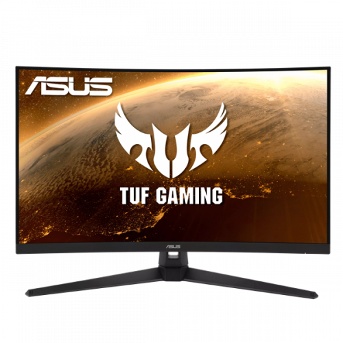 ASUS 31.5" VG32VQ1BR VA LED изогнутый, 2560x1440, ProGaming, 1ms, 250cd/m2, 178°/178°, 100Mln:1, 165Hz, HDR10, 2*HDMI, DP, MM, Swivel, Tilt, VESA, Black, 90LM0661-B02170 3 years