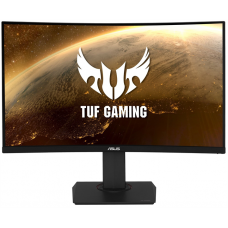 ASUS 31.5" VG32VQR VA LED изогнутый 2560x1440, 1ms, 400cd/m2, 3000:1, 178°/178°, 2*HDMI, DP, HDR10, FreeSync, 165Hz, колонки, HAS, Tilt, VESA, Black, 90LM04I0-B03170 3 years