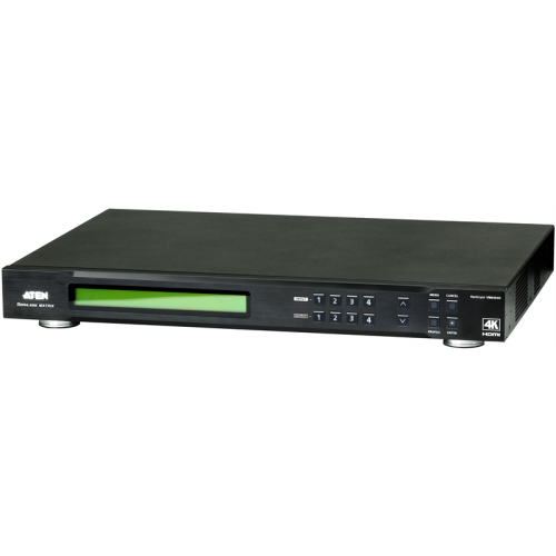 ATEN 4x4 4K HDMI Matrix Switch W/Scaler W/EU ATEN 4x4 4K HDMI Matrix Switch W/Scaler W/EU