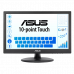 ASUS 15.6" VT168HR Touch LED, 16:9, 1366x768, 5ms, 220cd/m2, 100M:1, 90°/65°, D-SUB, HDMI, USB-B upstream, 60Hz, регул. наклона, VESA, Black, 90LM02G1-B04170 3 years