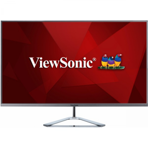 Viewsonic 32" VX3276-2K-mhd IPS SuperClear, 2560x1440, 4ms, 250cd/m2, 178°/178°, 80Mln:1, HDMI, DP, Mini-DP, колонки, Headphone Out, Frameless, регул. наклона, VESA (существенное повреждение коробки) - VX3276-2K-mhd-NC2