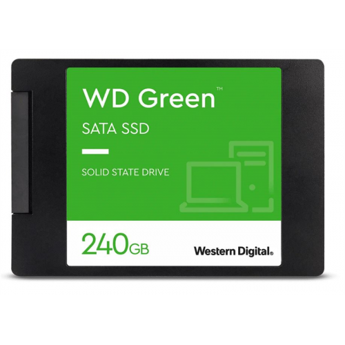 Western Digital SSD GREEN 240Gb SATA-III 2,5”/7мм WDS240G3G0A (аналог WDS240G2G0A), 1 year Western Digital SSD GREEN 240Gb SATA-III 2,5”/7мм WDS240G3G0A (аналог WDS240G2G0A), 1 year