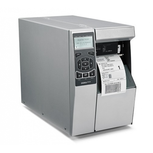 Zebra TT Printer ZT510; 4", 203 dpi, Euro and UK cord, Serial, USB, Gigabit Ethernet, Bluetooth LE, Wireless 802.11 AC Card, Tear, Mono, ZPL