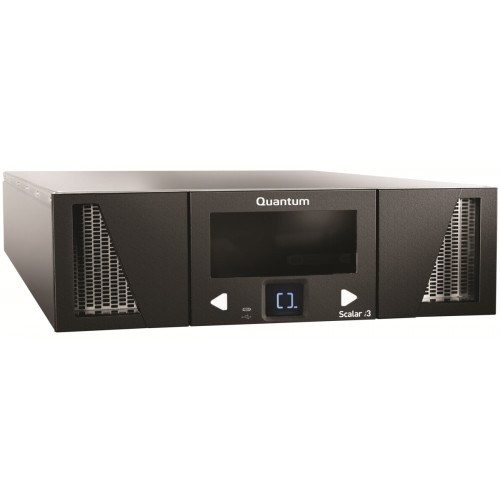 Ленточная библиотека Quantum Scalar i3 Library, 3U Control Module, 25 licensed slots, no tape drives, equipment rack must support product depth of 36.4in (92.5cm) - LSC33-BSC0-001A Ленточная библиотека Quantum Scalar i3 Library, 3U Control Module, 25 licensed slots, no tape drives, equipment rack must support product depth of 36.4in (92.5cm) - LSC33-BSC0-001A