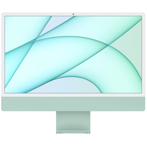 Apple 24-inch iMac (2021): Retina 4.5K, Apple M1 chip with 8-core CPU & 8core GPU, 8GB, 512GB SSD, 2xTbt/USB 4, 2xUSB-3, 1Gb Ethernet, Kbd w.Touch ID, Mouse - Green