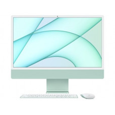 Apple 24-inch iMac (2021): Retina 4.5K, Apple M1 chip with 8-core CPU & 7core GPU, 8GB, 256GB SSD, 2xTbt/USB 4, Keyboard, Mouse - Green