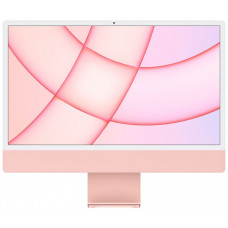 Apple 24-inch iMac (2021): Retina 4.5K, Apple M1 chip with 8-core CPU & 7core GPU, 8GB, 256GB SSD, 2xTbt/USB 4, Keyboard, Mouse - Pink