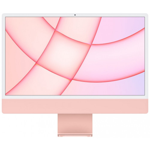 Apple 24-inch iMac (2021): Retina 4.5K, Apple M1 chip with 8-core CPU & 7core GPU, 8GB, 256GB SSD, 2xTbt/USB 4, Keyboard, Mouse - Pink