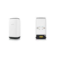 5G Wi-Fi маршрутизатор Zyxel NebulaFlex Pro NR5101 (вставляется сим-карта), поддержка 4G/LTE Сat.20, 802.11ax (2,4 и 5 ГГц) до 600+1200 Мбит/с, 1xLAN/WAN GE, 1x LAN GE, 1xUSB2.0, 2 разъема SMA-F (для