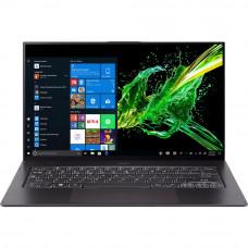 ACER Swift 7 SF714-52T-74V2, 14" FHD(1920x1080) IPS Touch, i7-8500Y 1.50 Ghz, 16GB DDR3, 512GB SSD, Intel UHD Graphics 615, WiFi, BT, FPR, HD Cam, Win 10 Pro64, 3Y OS, Black - NX.H98ER.008