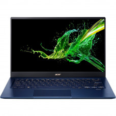 ACER Swift 5 SF514-54T-72ML, 14" FHD (1920х1080) IPS Touch,  i7-1065G7 1.30 Ghz, 16 GB DDR4, 1024GB PCIe NVMe SSD, Iris Plus Graphics, WiFi, BT, HD Camera, FPR, 56Wh, Win 10 Pro, 3 CI, Black - NX.HHYER.005