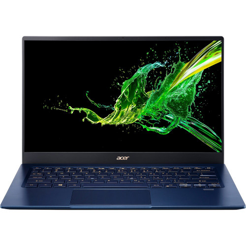 ACER Swift 5 SF514-54T-72ML, 14" FHD (1920х1080) IPS Touch,  i7-1065G7 1.30 Ghz, 16 GB DDR4, 1024GB PCIe NVMe SSD, Iris Plus Graphics, WiFi, BT, HD Camera, FPR, 56Wh, Win 10 Pro, 3 CI, Black - NX.HHYER.005