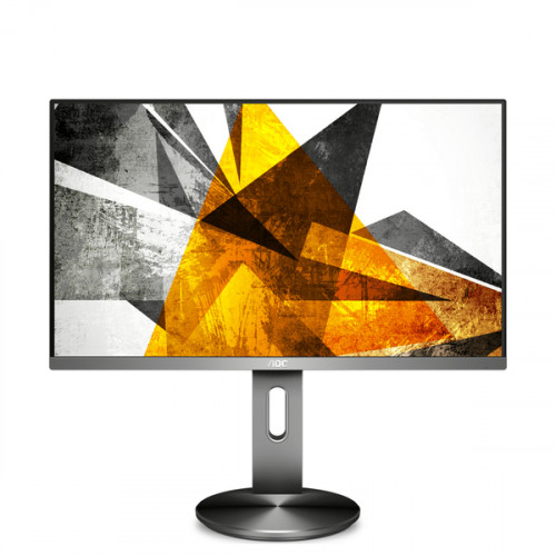 27" AOC Q2790PQE 2560x1440 60hz IPS WLED 16:9 5ms 100M:1 1000:1 D-Sub 2*HDMI DP 2*USB 3.0  178/178 350cd HAS Pivot Sviwel Tilt Black