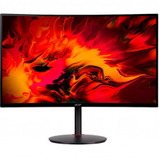 27" ACER Nitro XZ270UPbmiiphx , VA, 2560x1440, 165Hz DP, 144Hz HDMI, 1ms ms, 250nits, 4000:1, 2HDMI + DP + Колонки 2Wx2, FreeSync, Curved 1500R - UM.HX0EE.P15