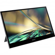 15,6'' ACER PM168QKTsmiuu OLED UltraThin Silver 10 point MultiTouch, 16:9, OLED, 3840x2160, 1ms, 400cd, 60Hz, 1xMiniHDMI + 2xType-C(20W), 1Wx2, HDR 400, Delta E<2