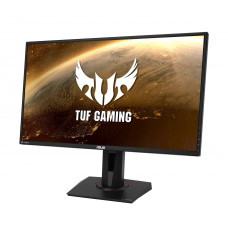 ASUS 27" VG27AQ IPS LED, 2560x1440, ProGaming, 1ms, 350cd/m2, 178°/178°, 100Mln:1, 165Hz, FreeSync, HDR10, 2*HDMI, DP, колонки, HAS, Swivel, Pivot, Tilt, VESA, Black, 90LM0500-B01370