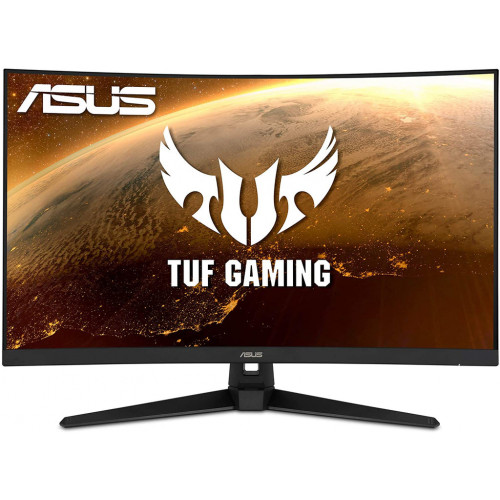 ASUS 31.5" TUF Gaming VG328H1B VA LED изогнутый, 1920x1080, 1ms, 250cd/m2, 178°/178°, 3000:1, 165Hz, FreeSync, D-Sub, HDMI, MM, Tilt, Swivel, VESA, Black, 90LM0681-B01170