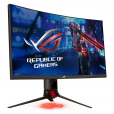 ASUS 27" ROG STRIX XG27WQ VA изогнутый 2560x1440, ProGaming, 1ms, 450cd/m2, 3000:1, 178°/178°, 165Hz, HDR400, 2*HDMI, DP, USB-Hub, FreeSync, Tilt, Swivel, HAS, VESA, Dark Gray, 90LM05I0-B01970