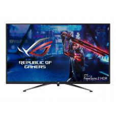 ASUS 43" ROG Strix XG438Q VA LED 4K, 3840x2160, 4ms, 450cd/m2, 4000:1, 178°/178°, 3*HDMI, DP, USB-Hub, HDR10, FreeSync 2 HDR, 120Hz, колонки, Tilt, пульт ДУ, VESA, Black, 90LM04U0-B01170