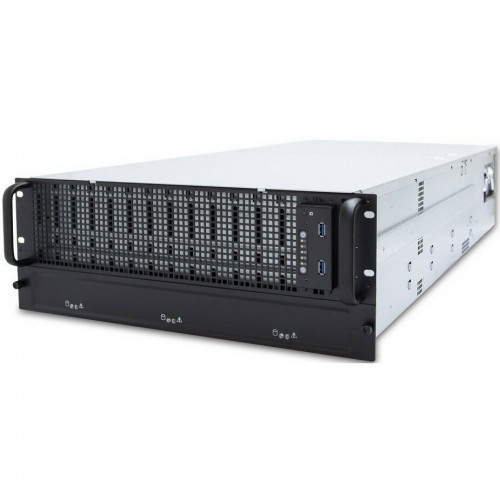 AIC Storage Server 4U XP1-S403VG02 noCPU(2)2nd Gen Xeon Scalable/TDP 165W/ no DIMM(12)/ 60x3,5''+ 2x2,5''/ 2x10GB SFP+/ 2 x16 slots(FHHL)/ 3 x8 slots(FHHL)/2x1600W